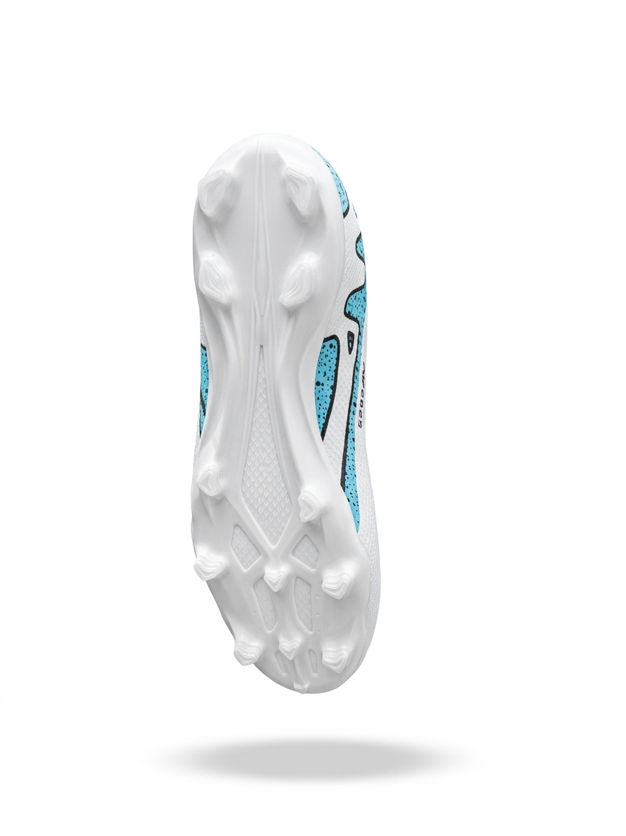 Men's Cleats Soccer Shoes - White